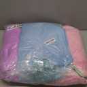 6 Pcs Fleece Sleepover Blanket for Girl Galentines Party Soft Fuzzy Throw Blanket Bulk Warm Flannel Mattress for Pajamas Teepee Spa Movie Night(Fresh Color,40 x 60 Inch)