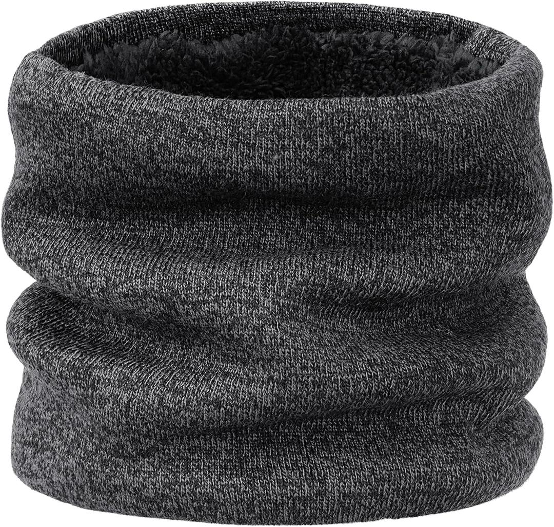 Winter Neck Gaiters for Men Neck Warmer Winter Scarves Fleece Ski Accessories Nose Ear Face Mask Cold Weather Outdoor