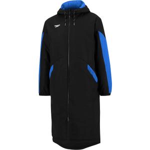 Speedo Unisex Adult Parka Jacket Fleece Lined Team Colors (Small, Edge Speedo Blue)