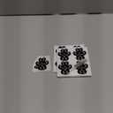 VALFRID Dog Paw Protector Pads,15 Sets-60 Pads Anti-Slip Grips for Hardwood Floors,Best for Hot Pavement,Strong Self-Adhesive Traction Stickers for Senior Dog Essentials Black XL (XL (2.32" x2"))