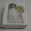 Baffect Water Pitcher, High Borosilicate Glass Jug with Stainless Steel Lid, Leakproof Fridge Door Carafe for Hot or Cold Beverage (1.8 L/63 oz.)