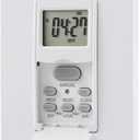 DEWENWILS Indoor in Wall Timer Switch for Light, Single-Pole,7 Day, 7 ON/Off Settings, DST RDM Mode, Programmable Digital Switch Timer for Lights, Fans, Motors, Neutral Wire Required, ETL Listed