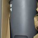 Curver Infinity 45.5 Liter / 13 Gallon Plastic Kitchen Trash Can with Foot Pedal and Locking Lid - Perfect for Household Use Indoor for Garbage Disposal or Recycling, Grey