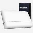 Winthome Memory Foam Pillow, Two-Sided Soft and Firm Neck Pillow for Sleeping, Suitable for Side, Back and Stomach Sleepers with Washable Cover