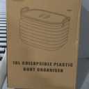 Wood Pellet Storage Containers with Scoop & Stickers Kit - Pellet Bin Pellet Bucket - Pellet Containers for Grill Pellet - Smoker Pellet Storage Pellet Grill Accessory - Black