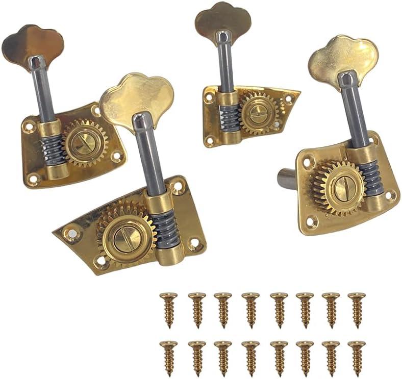 Yinfente Full Size Cello Parts Metal Body Machine Head String Winder DIY Pegs Easy to Adjust