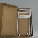 Vinyl Fence Plant Hooks for Hanging, 5  10 Inches Heavy Duty Plant Hanger, White Powder Coated Steel Fence Hangers for Hanging Plants, Baskets, Bird Feeders, Lights, Wind Chimes 3 Pack