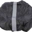 Cycle Basket Liner Water Proof Protective Rainproof Cover for Cycling Basket, Outdoor Travel Backpack, Reflective Lining, 210D Oxford Cloth, Universal Size 42x33x25cm