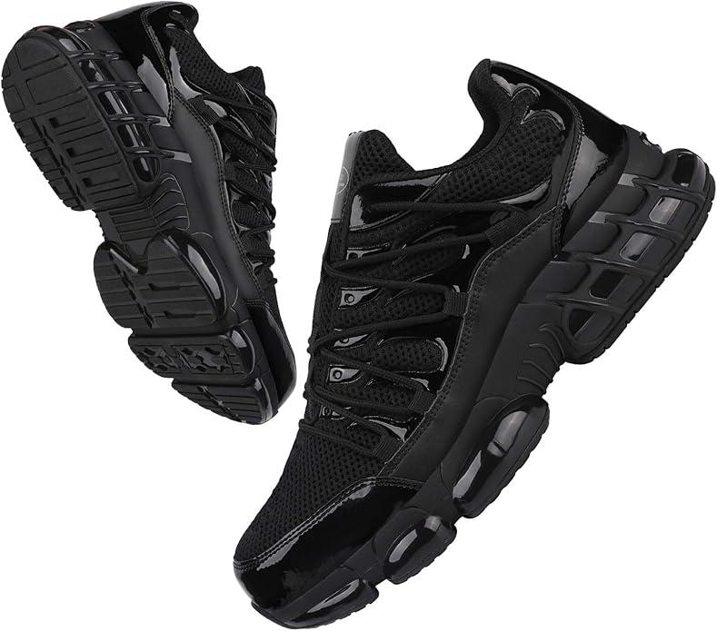 LIANGGO Steel Toe Shoes for Men Women Composite Toe Safety Work Non Slip Industrial Air Cushion Tennis Sneakers Black
Size 39.5