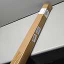 LazBlinds No Drill Cordless Roman Shades, 29'' W x 64'' H, White-Grey