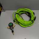 SAFELIFE 4 Tire Inflation & Deflation System, Up to 200" Wheelbase, Rapid High-Flow Air Up Down Kit w/Digital Pressure Gauge for Truck, Car, Trailers