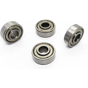 Rollator Caster Wheel Bearings,Wheelchair Caster Bearings,Rollator,Transport Chairs,Wheelchair,Universal Replacement Parts.ID8.0*OD22*T9mm,Compatible with 8.0MM (5/16") Wheel axles,STDS1011,(4pcs)