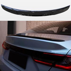 Spoiler for Camry 2025 LE SE XLE XSE Without Drilling,ABS Rear Trunk Spoiler Wing for 9th Gen Camry Accessories (Glossy Black)