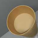 50 Pack 32 OZ Disposable Kraft Paper Bowls with Lids, Special Leakproof Disposable Soup Serving Bowls Bulk Party Supplies for Salad, Hot/Cold Food, Meal Prep, Ice Cream, Takeout & Leftovers