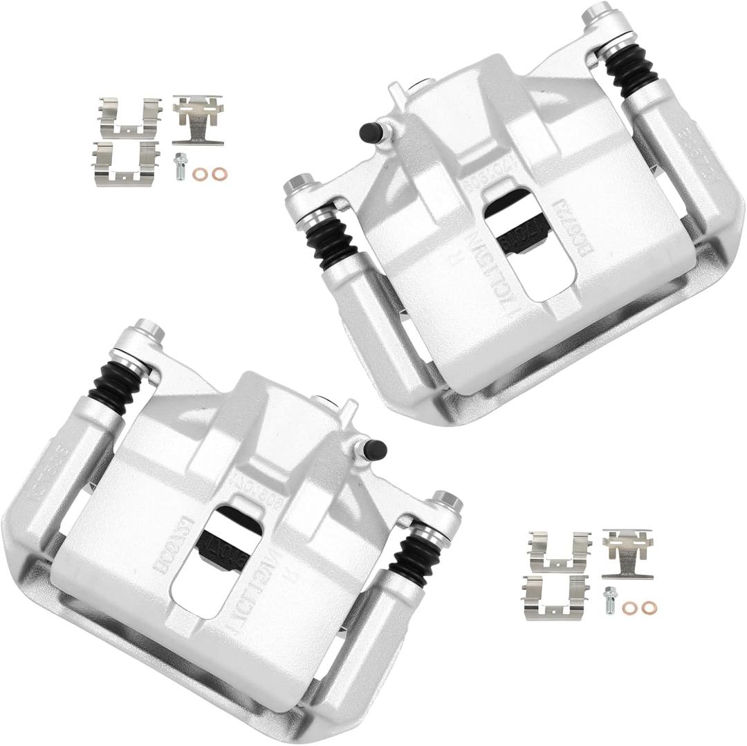 cciyu Front Left & Right Disc Brake Calipers Assembly 19B1461 19B1460