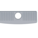 WeatherTech FaucetMat - Protect Your Kitchen & Bathroom Countertops - Light Grey/Pebble