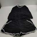 Tankini Swimsuits with Shorts - Two Piece Tummy Control Flowy Bathing Suits Top with Two Pockets Boy Shorts 2025 (Large, Black)