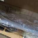 RENGENG Light Up Sword, 40 Inches Rechargeable Pre-Assembled Plastic Replica Anime Sword with Belt & Stand & Spinner