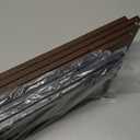 2-Layer Wall Bookshelf for Book Storage, Floating Book Shelves for Wall, Space Saver, 16in Stud Hanging Books helf, Bedside Shelf for Living Room Bedroom Office, 2 Packs-Dark Brown