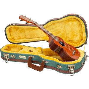Crossrock CRW720 Ukulele Case-Master Series (Concert, Malachite Blue)