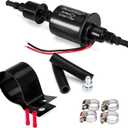 CarBole Universal Fuel Pump 12V Low Pressure 7-9 PSI, Inline Electric Gasoline Diesel Pump for Carburetors Cars Trucks Boats Engine Replacement, E8012S, FD0002, P60430, EP12S, 6414671