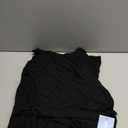 Women's Summer 2 Piece Outfits Linen Sleeveless Crop Top Palazzo Wide Leg Pants Pockets Beach Lounge Set (Medium, Black)