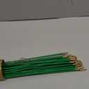 45FT Fiberglass Running Electrical Wire Cable Glow Rods Wire Pulling, Fish Rods Electrical Kit with 8 Different Attachments and Fish Tape Wire Puller Kit