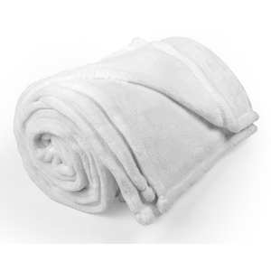 Blanket, white, 60x80x18in