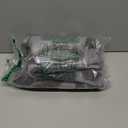 ThusFar Women Fashion Button Down Colorblock Cardigan Sweaters Fall Slim Crop Outwear Open Front Knit Coat Streetwear (Small, Typed-gray)