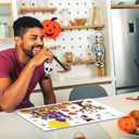 28 Pcs Halloween Felt Five Pumpkins Crafts Pumpkins Flannel Board Set Felt Story Board Pieces Pumpkin Witch Storyboard Halloween Play Art Set Craft Home Games Wall Decor