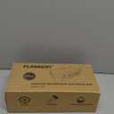 Flemoon Medium Outdoor Electrical Box (11.5x5.2x4 inch), IP54 Waterproof Extension Cord Cover w/6 Cable Entry Ports, Weatherproof Connection Box for Power Strip, Timer, Plug, Holiday Lights, Black