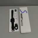 Fitness Smart Watch for Men Women: 1.85" Smart Watch with 30 Days+1000 mAh Battery Life Make/Recive Call Heart Rate SpO2 Sleep Monitor 120+ Sport 5ATM Fitness Tracker (Jet Black)