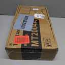 Rolling TV Stand with Shelf for 23-65 inch TVs up to 88lbs, Portable Mobile TV Cart with Silent Wheel, Tilt & Height Adjustable Universal Corner TV Stand for Bedroom, Living Room, Office (Black)