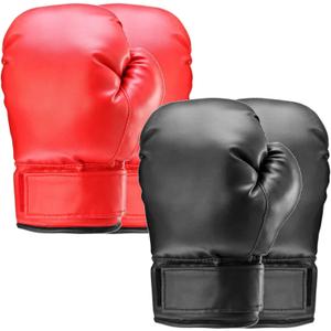 2 Pair Boxing Training Gloves Punching Bag Gloves Set, Shockproof Gloves for Punch Bag Training Playing Suitable for Beginners & Kids