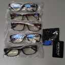 Gaoye Professional Reading Glasses for All Day - Computer Readers with Blue Light Protection - Value Pack, +2.25