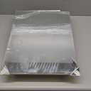 Plastic Medicine Mirror Cabinet for Bathroom 16 x 20 inch, Surface and Recessed Mount (White)