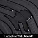 1 PCS Floor Mats Front Liner for 2022-2026 Ford Transit (All Models w/Vinyl Floors),Heavy Duty Slush TPE All Weather Ford Transit Front Accessories 1st Row Floor Liner
