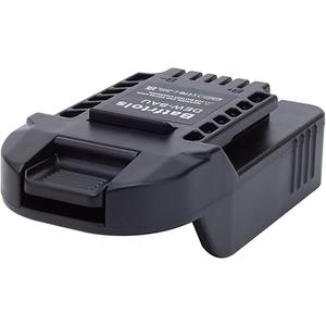 Adapter for Bauer 20v Max Cordless Tools, Compatible with De Walt 20v Max Batteries & Hercules Battery, Adapter Only, Black, 1 Pack