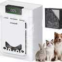 oneisall Pet Air Purifiers for Home,PP02 | Dual Intake Traps Airborne Pet Hair&Dander,2X Carbon Filter Eliminates Odors,PM2.5 Display,Washable Pre-Filter,For Large Room
