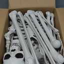 CAMIRUS 5PACK Halloween Skeleton Decorations, 16" Full Body Mini Skeletons with Poseable Joints for Yard, Garden, Lawn, Patio, Party Favors & Decor, 5pcs