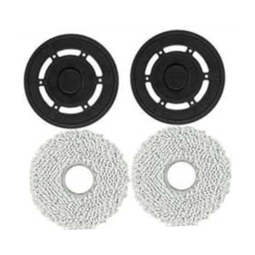 KKXYDMV 4PCS Compatible for Ecovacs X2 Omni/ X2 Pro ，Mop Cloths Bracket Accessories Mopping Module Mop Holder Robot Vacuum Cleaner Parts