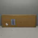 Upsimples 12x36 Picture Frame, Display Pictures 10x30 with Mat or 12 x 36 Without, Wall Hanging Long Frames, Black, 1 Pack