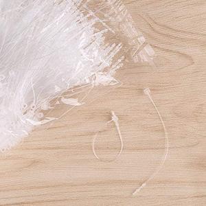 Green FABWOOD Snap Lock 3" Pin Security Loop Plastic Tag Fastener (1000 Pc)