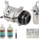 AC Compressor & A/C Repair Kit For Chevy Tahoe Suburban Avalanche GMC Yukon Sierra Cadillac Escalade w/Rear AC - BuyAutoParts 60-80479RK New