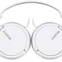Sony ZX Series Wired On-Ear Headphones, White MDR-ZX110