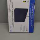 TV Antenna Indoor, Digital Amplified Indoor HDTV Antenna, 1080p VHF UHF Television Local Channels Detachable Signal Amplifier and 16.5ft Long Coax Cable (Black)