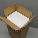 Citylife 1.32 QT 10 Pack Small Storage Bins Plastic Storage Container Stackable Box with Lids for Organizing, Clear Grey.