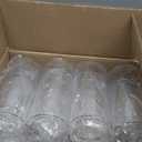 Nuogo 48 Pcs Plastic Cylinder Vases Tall Clear Flower Vases for Centerpieces Hurricane Candle Holder for Home Wedding Office Party Formal Dinners Decorations (4''/6''/8'')