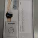 Fitpolo Smart Watch for Women,1.3" AMOLED Touchscreen Fitness Tracker, Make/Answer Calls, Heart Rate SpO2 Monitor, IP68 Waterproof, Sleep & Activity Tracking Smartwatch for Android Phones iPhone (Rose Gold)