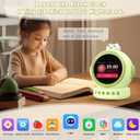 AI Kids Alarm Clock with ChatGPT - Smart Voice Control Alarm Clock for Toddlers, Ok-to-Wake Sleep Trainer with Night Light, Music & Time Learning, Gift for Boys Girls Ages 3-12